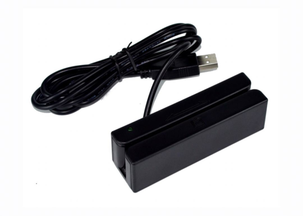 Premier BM-90 lector de tarjeta magnética Negro USB