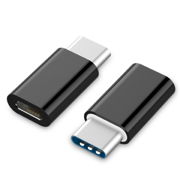 Gembird A-USB2-CMmF-01 USB Type-C Micro USB Negro