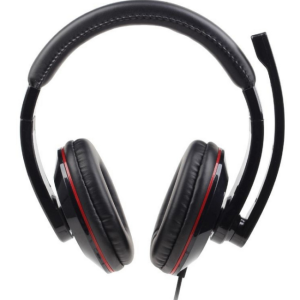 Gembird MHS-U-001 auricular y casco Auriculares Alámbrico Diadema Llamadas/Música Negro