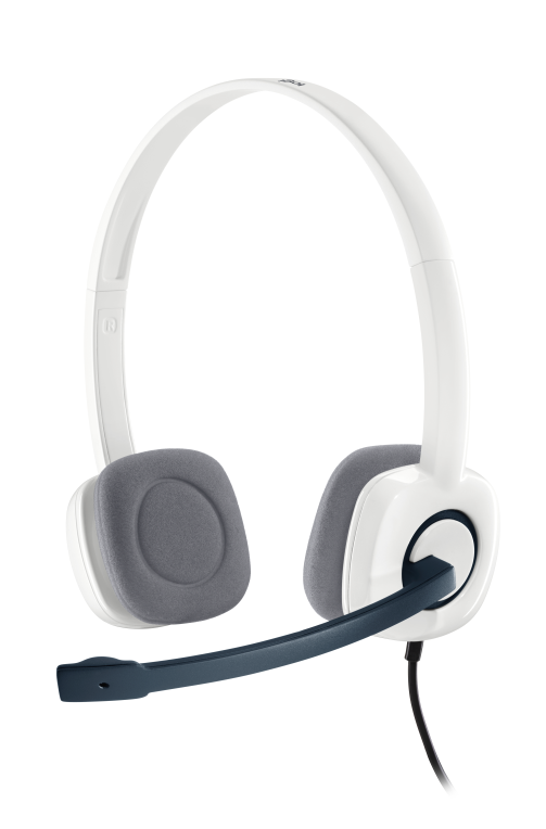 Logitech H150 Auriculares Alámbrico Diadema Oficina/Centro de llamadas Blanco