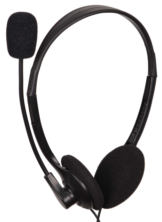 Gembird MHS-123 auricular y casco Auriculares Alámbrico Diadema Llamadas/Música Negro