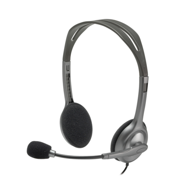 Logitech H111 Auriculares Alámbrico Diadema Oficina/Centro de llamadas Gris