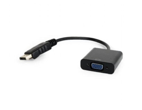 Gembird A-DPM-VGAF-02 adaptador de cable de vídeo 0,15 m VGA (D-Sub) DisplayPort Negro