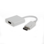 Gembird A-DPM-HDMIF-002-W adaptador de cable de vídeo 0,1 m DisplayPort HDMI tipo A (Estándar) Blanco