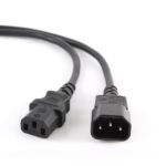 Gembird PC-189-VDE cable de transmisión Negro 1,8 m C14 acoplador