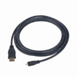 Gembird 3m HDMI-M/micro HDMI-M cable HDMI HDMI tipo A (Estándar) HDMI tipo D (Micro) Negro