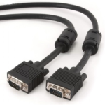 Gembird CC-PPVGA-15M-B cable VGA VGA (D-Sub) Negro