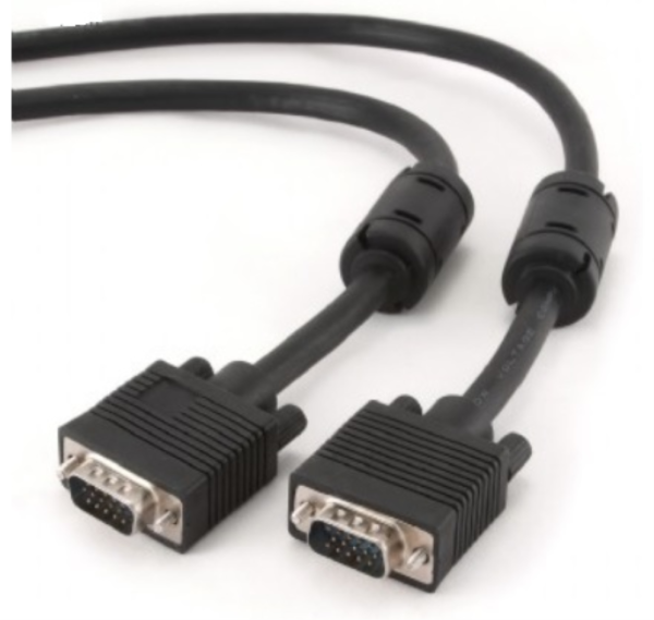 Gembird CC-PPVGA-15M-B cable VGA VGA (D-Sub) Negro