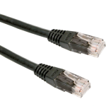 Gembird PP12-3M/BK cable de red Negro Cat5e U/UTP (UTP)