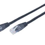 Gembird Patch Cord Cat.5e UTP 0.25m cable de red Negro 0,25 m Cat5e U/UTP (UTP)