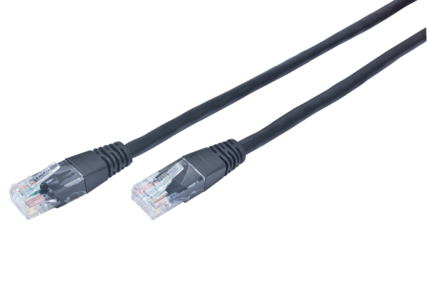 Gembird Patch Cord Cat.5e UTP 0.25m cable de red Negro 0,25 m Cat5e U/UTP (UTP)