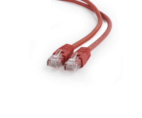 Gembird PP6U-3M/R cable de red Rojo Cat6 U/UTP (UTP)