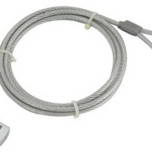 Gembird LK-CL-01 cable antirrobo Plata