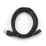 Gembird CCP-MUSB2-AMBM-1M cable USB USB 2.0 Micro-USB B USB A Negro