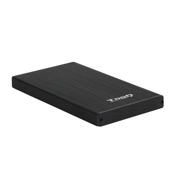 TooQ TQE-2527B caja para disco duro externo Caja de disco duro (HDD) Negro 2.5"