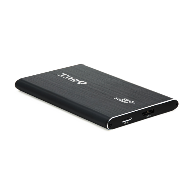 TooQ TQE-2529B caja para disco duro externo Carcasa de disco duro/SSD Negro 2.5"