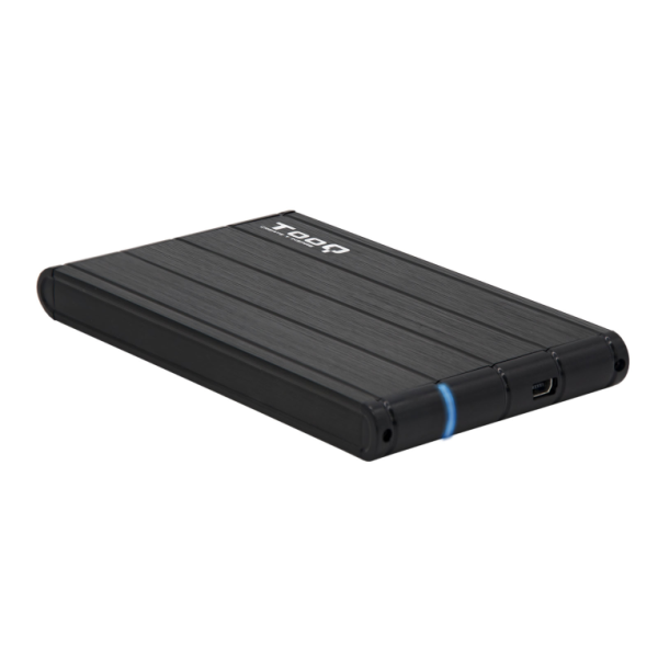 TooQ TQE-2530B caja para disco duro externo Caja de disco duro (HDD) Negro 2.5"