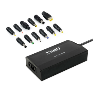 TooQ TQLC-100BS01M adaptador e inversor de corriente Auto/Interior Negro