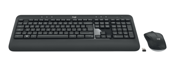 Logitech Advanced MK540 teclado Ratón incluido USB QWERTY Español Negro, Blanco