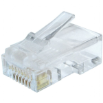 Gembird LC-8P8C-002/100 conector RJ-45 Transparente