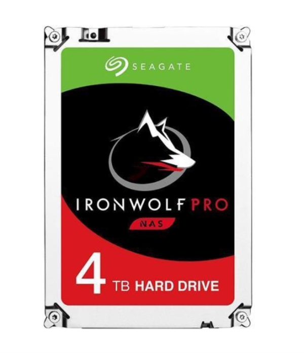 Seagate IronWolf Pro ST4000NE001 disco duro interno 4 TB 7200 RPM 256 MB 3.5" Serial ATA III