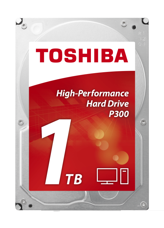 Toshiba P300 1TB disco duro interno 7200 RPM 64 MB 3.5" Serial ATA III