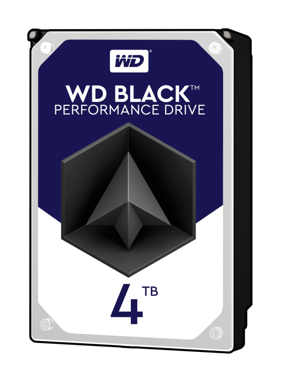 Western Digital Black disco duro interno 4 TB 7200 RPM 256 MB 3.5" Serial ATA III