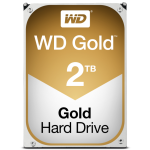 Western Digital Gold disco duro interno 2 TB 7200 RPM 128 MB 3.5" Serial ATA III