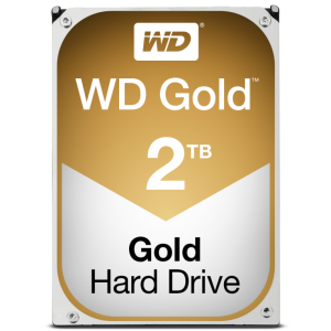 Western Digital Gold disco duro interno 2 TB 7200 RPM 128 MB 3.5" Serial ATA III