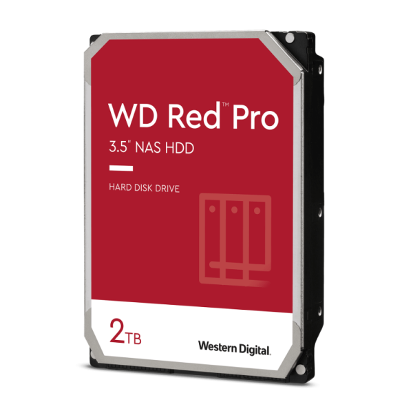 Western Digital Red Pro disco duro interno 2 TB 7200 RPM 64 MB 3.5" Serial ATA III