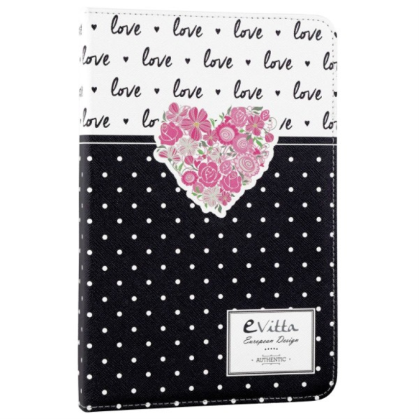 e-Vitta EVUS2PP032 funda para tablet 25,6 cm (10.1") Folio Negro, Blanco