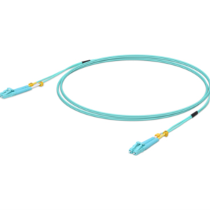 Ubiquiti UniFi ODN 3m cable de fibra optica LC OM3 Color aguamarina