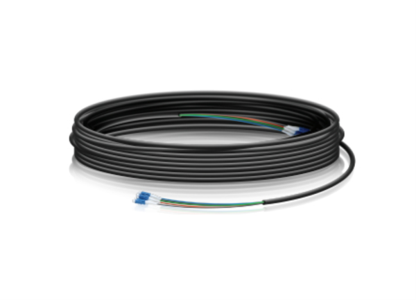 Ubiquiti FC-SM-100 cable de fibra optica 30,48 m LC Negro