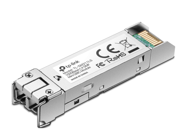 TP-Link TL-SM311LS V3 red modulo transceptor Fibra óptica 1250 Mbit/s 1310 nm