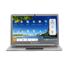 ORDISSIMO ART0371-ES ordenador portatil Intel® Celeron® N4000 Portátil 35,6 cm (14") Full HD 4 GB DDR4-SDRAM 64 GB eMMC Wi-Fi 5 (802.11ac) Plata