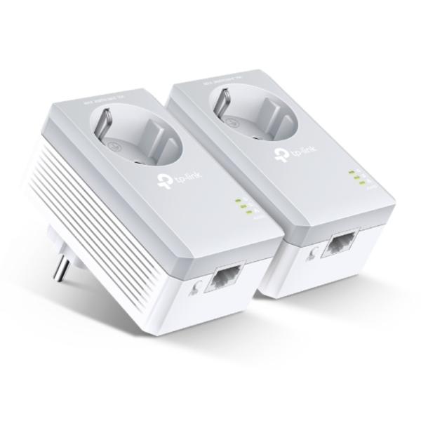 TP-Link TL-PA4010P KIT V5 adaptador de red PowerLine 600 Mbit/s Ethernet Blanco 2 pieza(s)