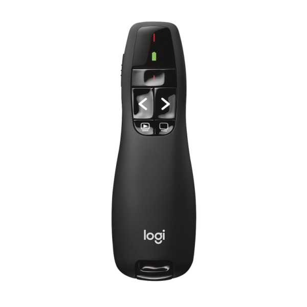 Logitech R400 apuntador inalámbricos RF Negro