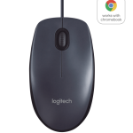 Logitech B100 ratón Oficina Ambidextro USB tipo A Óptico 800 DPI