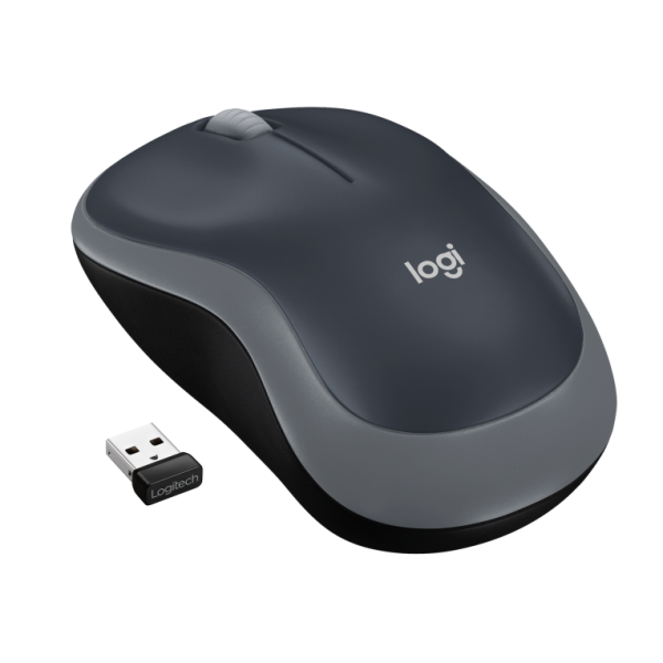 Logitech M185 ratón Oficina Ambidextro RF inalámbrico Óptico 1000 DPI