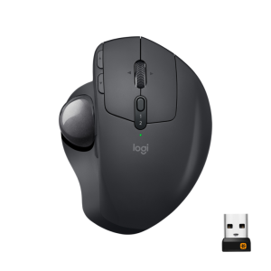 Logitech MX Ergo ratón Oficina mano derecha RF Wireless + Bluetooth Trackball 440 DPI