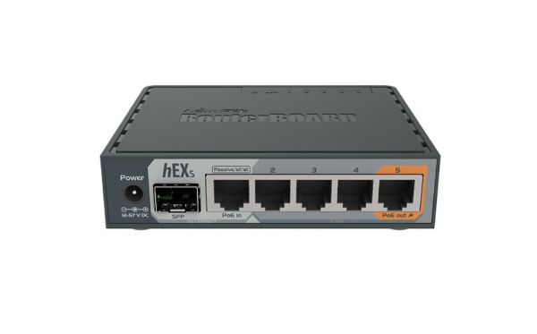 Mikrotik hEX S router Gigabit Ethernet Negro