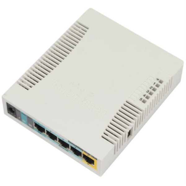 Mikrotik RB951Ui-2HnD Blanco Energía sobre Ethernet (PoE)