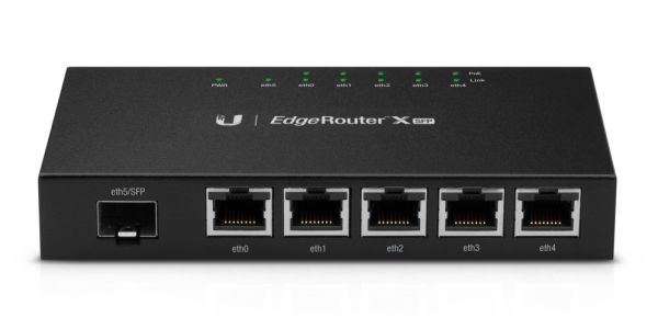 Ubiquiti ER-X-SFP router Negro