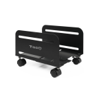 TooQ UMCS0004-B soporte de CPU Carro para equipo informático Negro