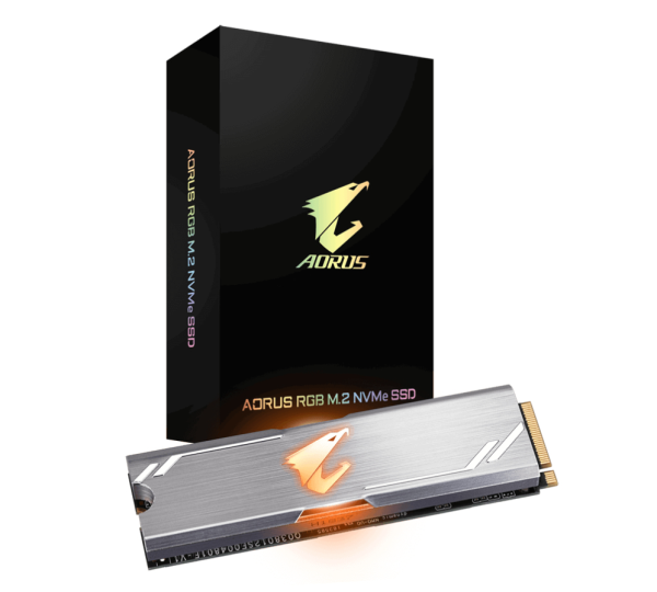 Gigabyte Aorus RGB M.2 512 GB PCI Express 3.0 3D TLC NVMe