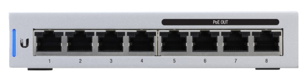 Ubiquiti UniFi Switch 8 Gestionado Gigabit Ethernet (10/100/1000) Energía sobre Ethernet (PoE) Gris