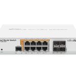 Mikrotik CRS112-8P-4S-IN switch Gigabit Ethernet (10/100/1000) Energía sobre Ethernet (PoE) Blanco