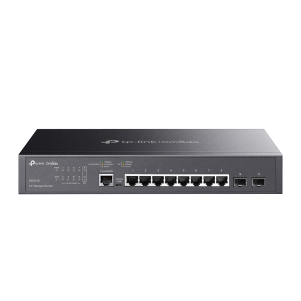 TP-Link Omada SG3210 switch Gestionado L2/L3 Gigabit Ethernet (10/100/1000) 1U Negro