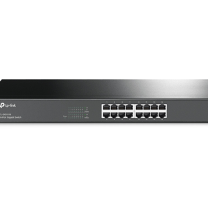 TP-Link TL-SG1016 No administrado Gigabit Ethernet (10/100/1000) 1U Negro