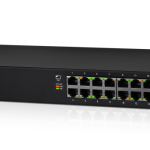 Ubiquiti ES-16-150W switch Gestionado L2/L3 Gigabit Ethernet (10/100/1000) Energía sobre Ethernet (PoE) Negro